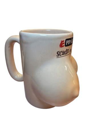 Surprinde-ti prietenii cu aceasta Halba de bere din ceramica 400 ml inscriptionata cu mesaj haios 3 D, surpriza, aniversare, zi de nastere, petrecere, Cana Amuzanta cu Design Traznit [2]