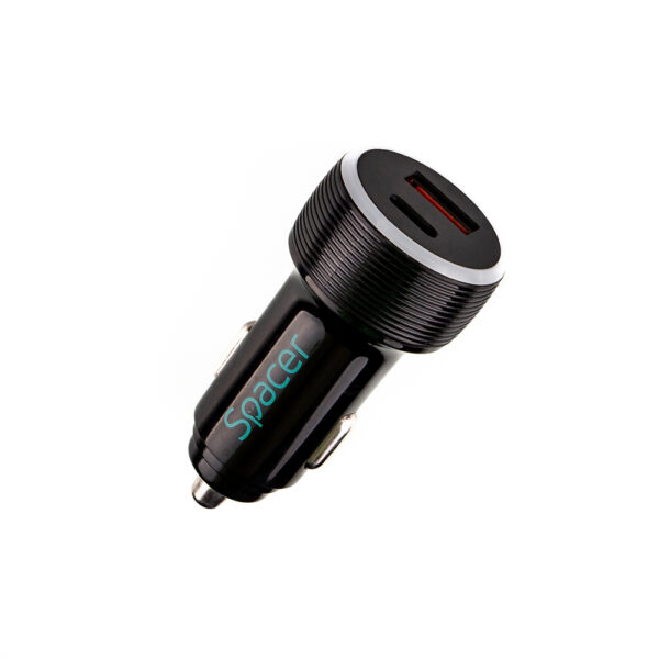Alimentator auto Spacer Quick Charge 17W SPCC-DUOQ-01 [2]