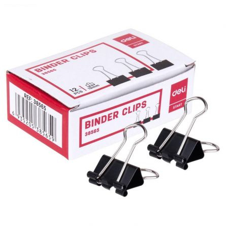 CLIPS HARTIE 19MM 12 BUC/CUT. CARTON DELI [2]