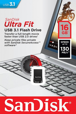 MEMORIE USB 3.1 SANDISK 16 GB - SDCZ430-016G-G46 [1]