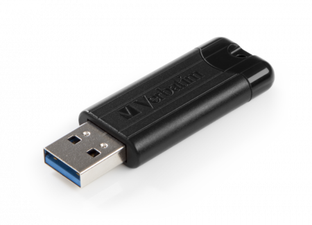 MEMORIE USB VERBATIM PINSTRIPE 64GB NEGRU USB 3.2 „49318” [2]