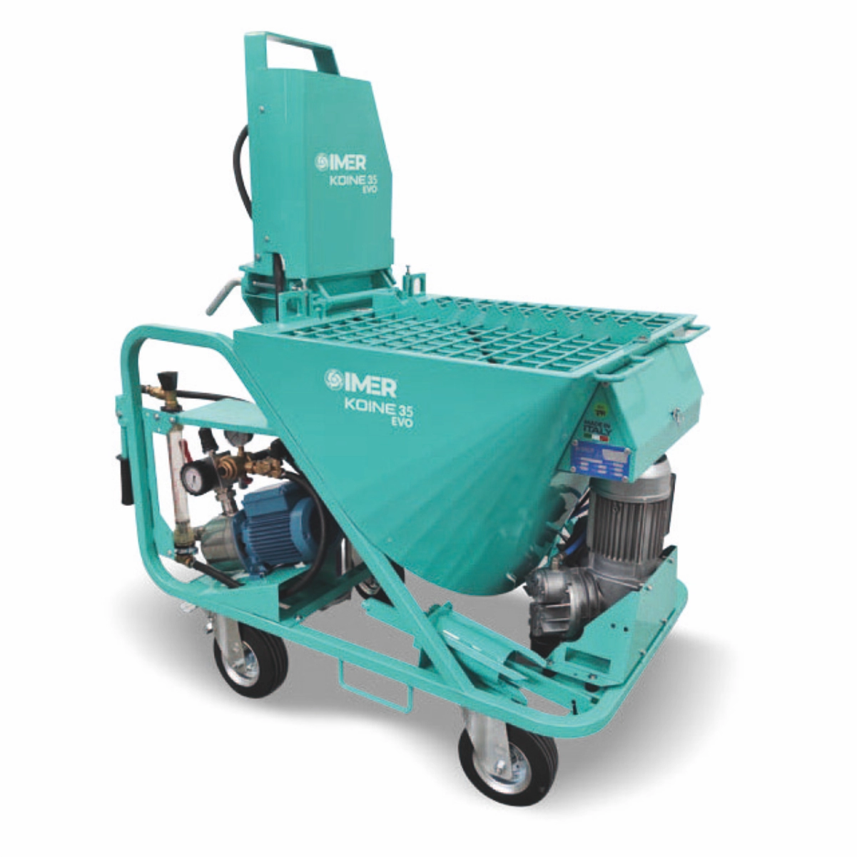 Masina de tencuit Imer Koine 35 EVO 230V debit 8-11-14-17 l/min materiale preamestecate [2]