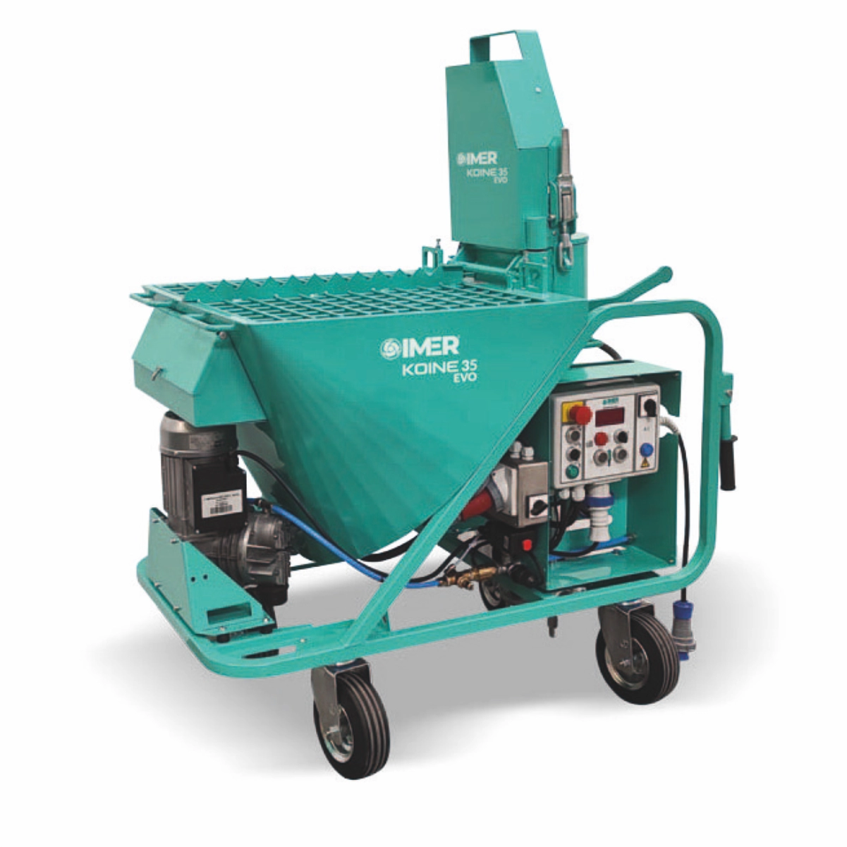 Sisteme de Pompare - Masina de tencuit Imer Koine 35 EVO 230V debit 8-11-14-17 l/min materiale preamestecate