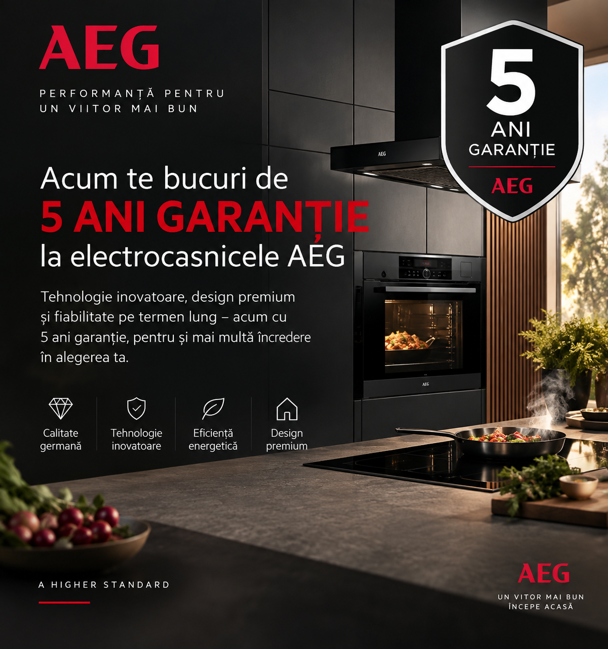 Campaniei AEG “5 ani garantie, confort asigurat”