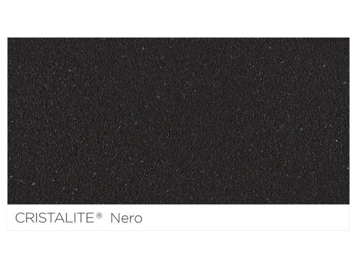 Baterie bucatarie Schock Plutos Cristalite Nero, aspect granit, cartus ceramic, negru [2]