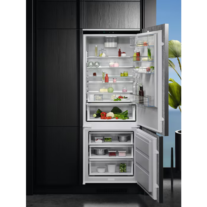 Combină frigorifică încorporabilă AEG NSC7P751DS, No Frost, clasă D, 376 litri, H 188 cm [3]