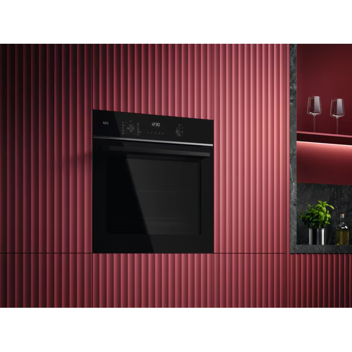 Cuptor electric AEG TU5PB431SB, SurroundCook cu autocuratare pirolitica, WiFi, A++, 72 litri Negru [3]