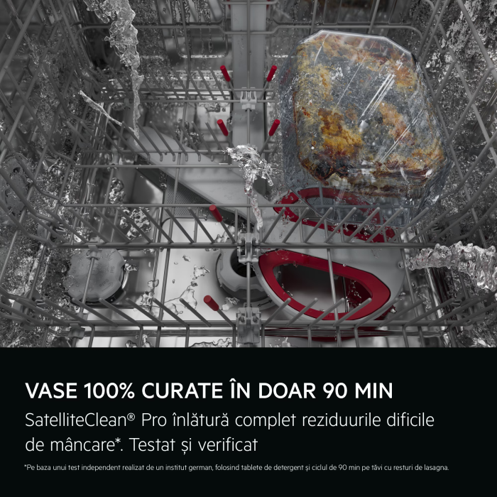 Mașină de spălat vase incorporabila AEG NG92IA20TK Flexibility 60 cm 14 seturi Inverter Clasa A, conectivitate WIFI [5]