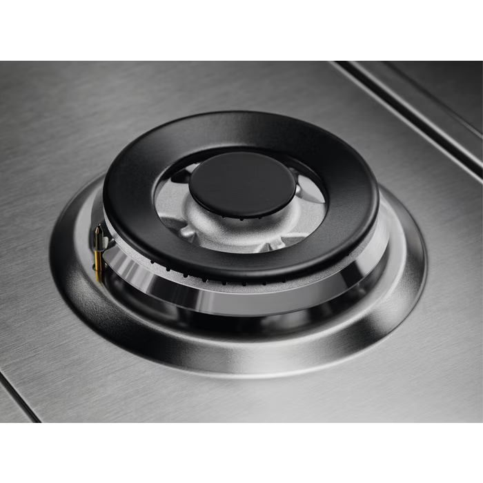 Plită gaz Electrolux EGS6436SX, 60 cm, inox, arzator wok [3]