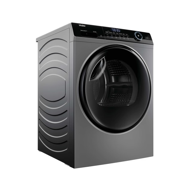 Uscator de rufe Haier HD80-A3959R-S, Pompa de caldura, 8 kg, Clasa C, Motor Inverter, WiFi, Antracit [3]