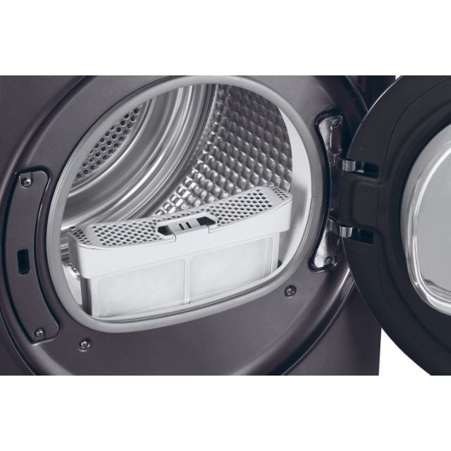 Uscator de rufe Haier HD80-A3959R-S, Pompa de caldura, 8 kg, Clasa C, Motor Inverter, WiFi, Antracit [5]