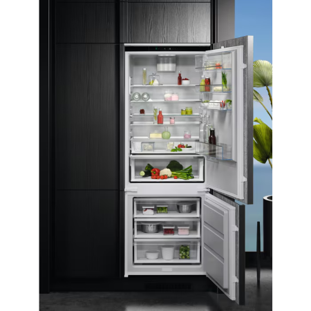 Combină frigorifică încorporabilă AEG NSC7P751DS, No Frost, clasă D, 376 litri, H 188 cm [2]