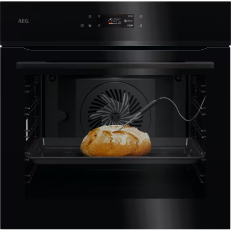 Cuptoare electrice - Cuptor electric AEG NBE7P631AB, autocuratare pirolitica WiFi A++ 71 litri Negru