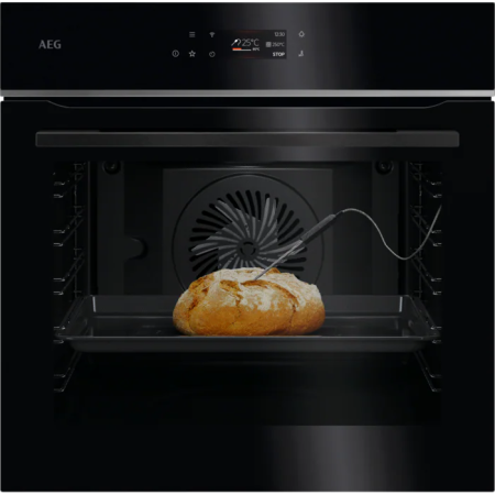 Electrocasnice - Cuptor electric cu autocuratare pirolitica AEG TE7PB63ZAB, WiFi A++ 71 litri Negru