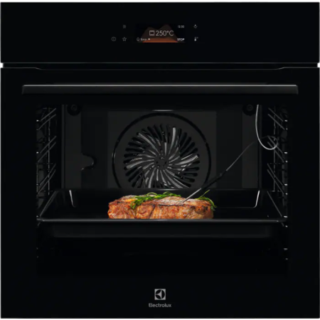 Cuptoare electrice - Cuptor electric cu autocuratare pirolitica Electrolux KOEBP39Z, A++, 71 litri, Negru, sonda de temperatura