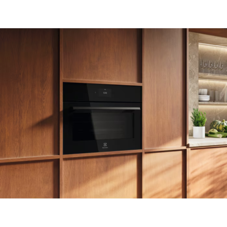 Cuptor electric cu functie de microunde Electrolux LVL9E2XZ, WiFi, 44 litri, Negru, sonda de temperatura [2]