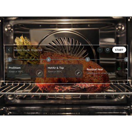 Cuptor electric cu gatire pe abur Electrolux KOAAS3ST, WiFi A++, 70 litri,sonda de temperatura, negru mat [7]