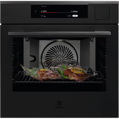 Cuptoare electrice - Cuptor electric cu gatire pe abur Electrolux KOAAS3ST, WiFi A++, 70 litri,sonda de temperatura, negru mat
