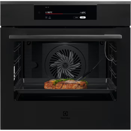 Cuptoare electrice - Cuptor electric Electrolux KOEAP3ST, WiFi cu autocuratare pirolitica, A++, 71 litri, negru mat, sonda temperatura