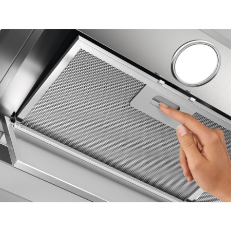 Hotă Incorporabilă AEG DGE5661HM Seria 7000, 54 cm, Hob2Hood, Capacitate Absorbție 700 m³/h, Iluminare LED, Clasa Energetică A, Inox [3]