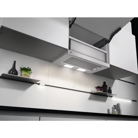 Hotă incorporabila telescopică AEG DPB3632S, 410 MC/H, 60 cm, gri [2]