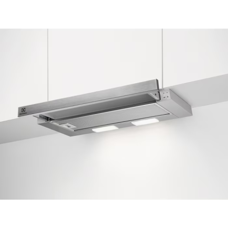 Hote - Hotă telescopică Electrolux LFP226S, LEDLights ,330 m³/h ,60 cm ,gri