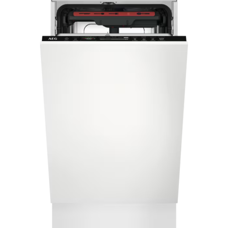 Electrocasnice - Mașină de spălat vase încorporabilă slim AEG FSE73507P, GlassCare 45 cm 10 seturi Inverter, clasa D