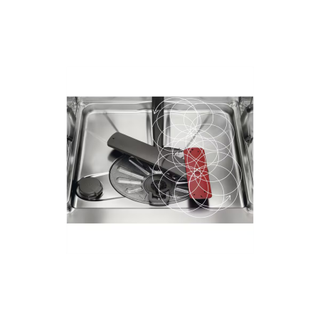Mașină de spălat vase încorporabilă slim AEG FSE73507P, GlassCare 45 cm 10 seturi Inverter, clasa D [12]