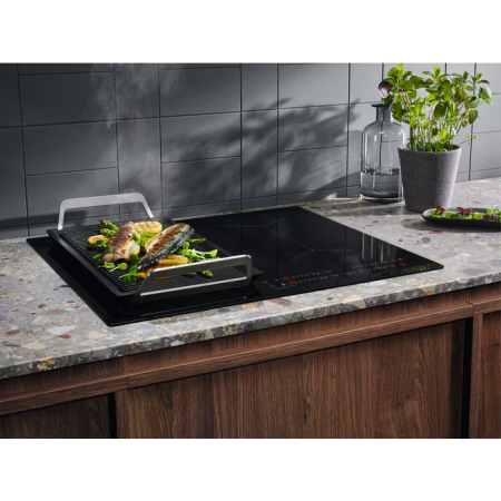 Plita cu inductie Electrolux EIV634, Bridge, 60 cm, Negru [1]
