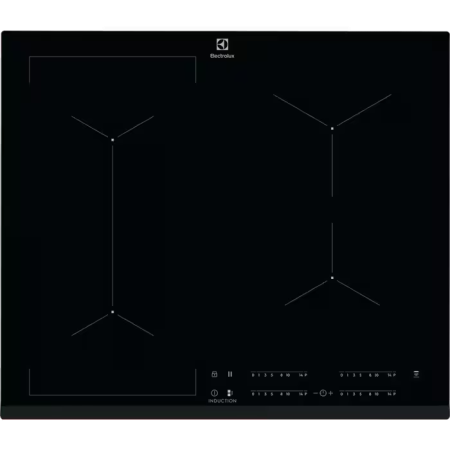Plite inductie - Plita cu inductie Electrolux EIV634, Bridge, 60 cm, Negru