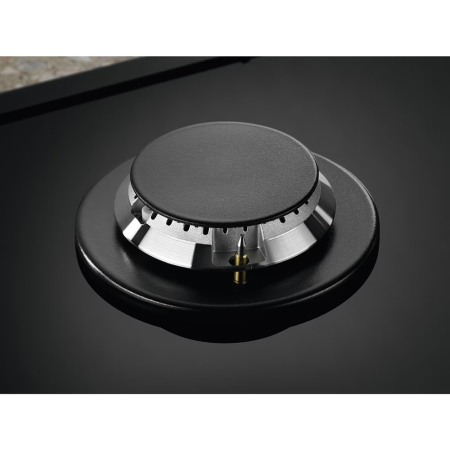 Plita incorporabila pe gaz ELECTROLUX KGG6426K, 4 arzatoare, negru [3]