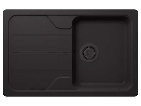 Set chiuveta bucatarie Schock Formhaus D-100S 780 x 500 mm Cristalite Nero cu parti vizibile negru si baterie bucatarie Schock Kantus cu cap extractibil, negru [2]
