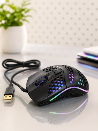 Produse - Mouse cu fir si iluminare