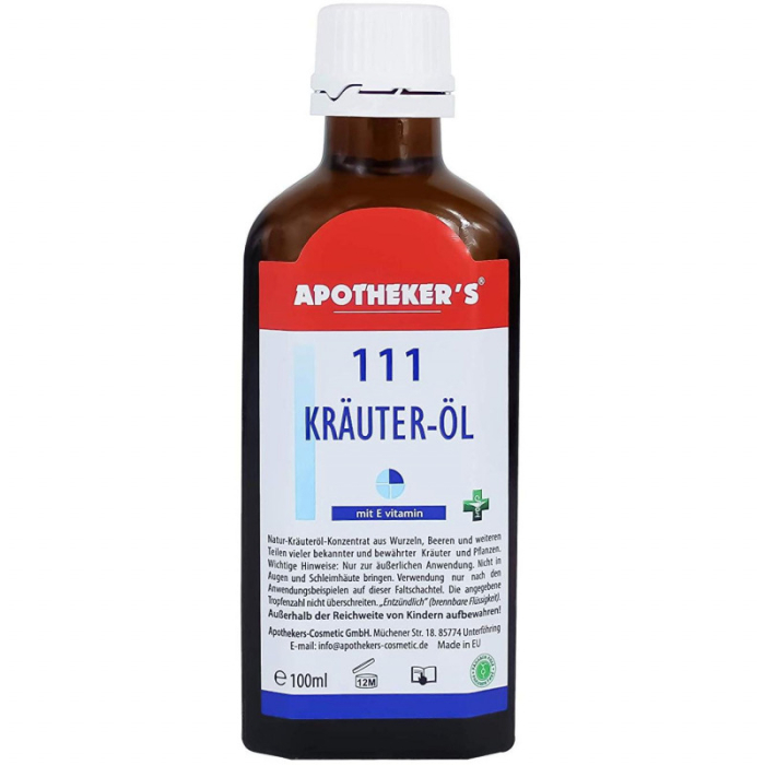APOTHEKER´S 111 Krauter-ol - Ulei terapeutic din 111 plante medicinale, 100ml [2]