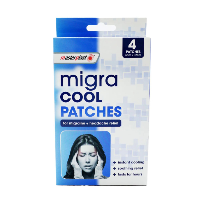 Comprese cu gel racoritor pentru migrene Masterplast Migra Cool - 4 Bucati [2]
