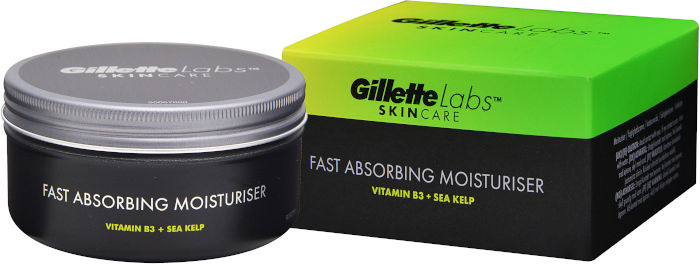 Crema hidratanta pentru barbati Gillette Labs Skincare cu Vitamina B3 si Alge marine, 100ml [2]