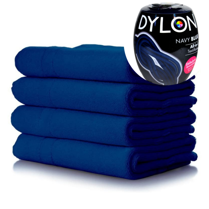 Dylon Navy Blue, Vopsea de haine, Albastru inchis, 350 gr [2]