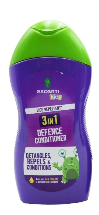 Escenti Set Tratament Anti-paduchi, Sampon 300ml + Balsam 300ml + 2 piaptani [2]