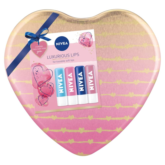 Nivea Luxurious Lips, Set 4 balsamuri de buze [2]