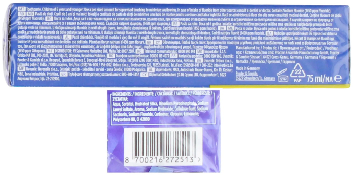 Set 2 x Pasta de dinti Oral-B PRO 3D White, 75ml [2]