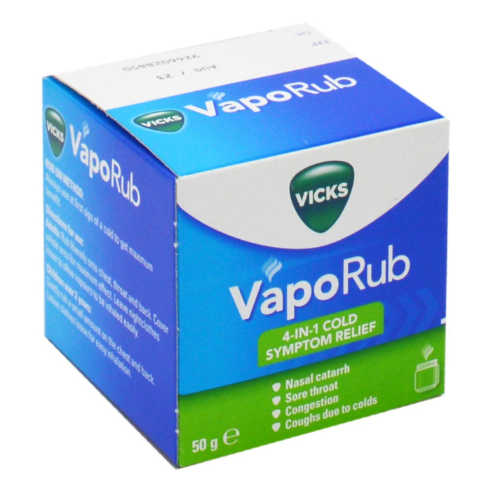 Vicks VapoRub Unguent calmant si decongestionant, 50 g [3]