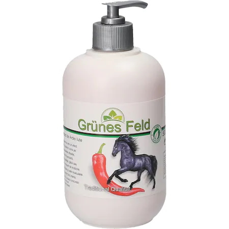 Ingrijire personala si Cosmetice - Grunes Feld Gel Chili "Puterea Calului" cu extract de Ardei Iute 500ml