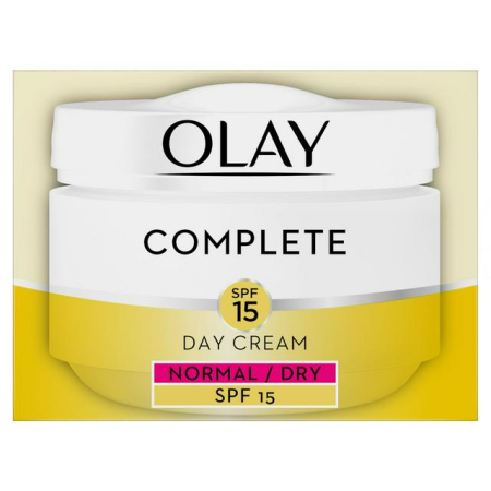 Ingrijirea tenului - Olay Complete Day Cream Normal / Dry SPF 15, Crema de zi ten normal / uscat 50ml