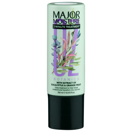 Ingrijirea parului - Oz Major Moisture 3 Minute, Tratament hidratant pentru par cu extract de eucalipt, 150ml