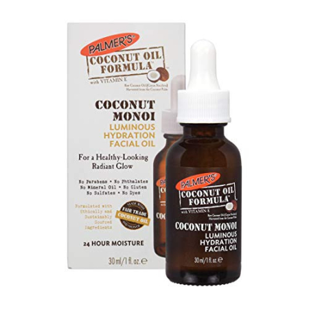 Ingrijirea tenului - Palmer's Coconut Oil Formula, Ulei hidratant de fata cu ulei de cocos si monoi, 30 ml