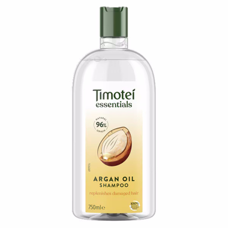 Ingrijirea parului - Timotei Essentials Sampon cu ulei de argan, 750ml