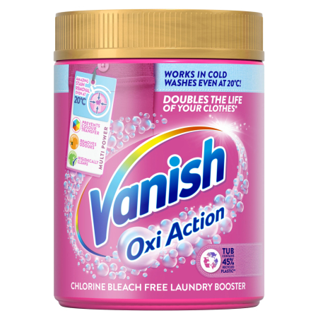 Curatenie si Detergenti - Vanish Oxy Action, Pudra pentru indepartarea petelor, 1.41 kg