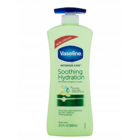 Ingrijire personala si Cosmetice - Vaseline Intensive Care, Lotiune de corp hidratanta si  calmanta, cu aloe, 600 ml