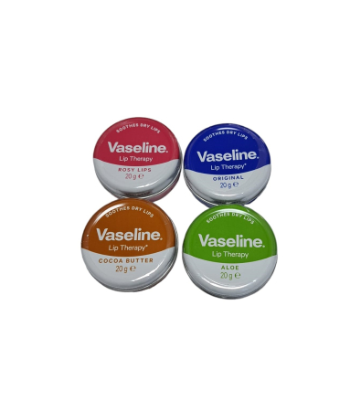 Ingrijire personala si Cosmetice - Vaseline Lip Therapy, Set 4 bucati balsam de buze, 80 g