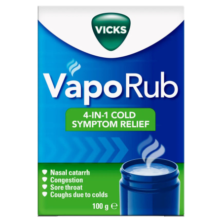 Ingrijire personala si Cosmetice - Vicks VapoRub Unguent calmant si decongestionant, 100 g